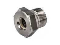 Flywheel HD gland nut. Porsche 356 / 912 - 61610202501 - NLA-102-025-01, NLA0202501, 11218