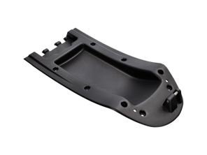 Housse de console centrale, noir satiné. Porsche 986 Boxster / 996 Carrera / Turbo / GT2 / GT3 - 99655220500, 9965522050001C