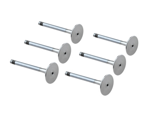 Engine cylinder head exhaust valve kit, SET OF 6. Porsche 964 Carrera 2 / Carrera 4 - 96410541903