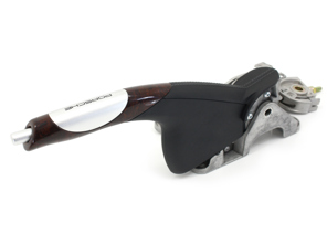 Handbremse, Ahorn dunkel / Schwarz. Porsche 996 1998 >> RHD - 99642498029VRJ, 996424980298YR, 996424980218YR, 99642498021, 99642498029