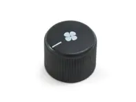 Lüftergebläseschalterknopf Schwarz. Porsche 911 84-89 - 9116131040270B