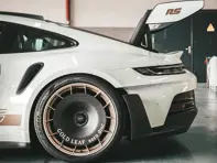 Aero disc rear wheel carbon fibre. Porsche 992.1 GT3 RS