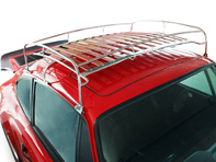 Luggage roof rack with classic wooden slates - 91180102000