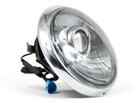 LHD LED Headlamp conversion kit with chrome reflector and clear lenses. Porsche 911 / 964 - 91163102400, 91163111300, 90163110100