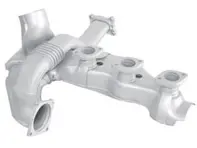 Abgaswärmetauscher LINKS. Porsche 964 C2 Tiptronic - 96421103905, 96421104004, 96421103932