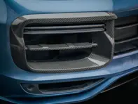Radiator grille cover Carbon Fibre. Porsche 9YA Cayenne turbo - 9Y0807795041, 9Y0807796041 - EC-LR033-CBN
