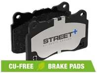 Pagid street+ front brake pads. Porsche 981 / 718 / 991.1 - 98135193900, 98135193904, 99735193804, 99735193819, 99735193806 - 24459, 8074, T8225SP2001
