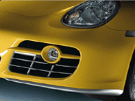 Front Splitters Matt Aluminim Look Porsche 987C Cayman
