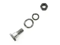 Shouldered bolt bearing pin assembly for brake shoe lever. Porsche 356 / 356A / 356B - 35642207, 356 42207, 35642209, 356 42209, 90002701502, 900027015023, 90007601302 - 356-42-207