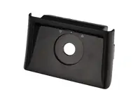 Centre console switch cover. single rotary switch type Porsche 964 - 964552071031DB, 964 552 071 03 1DB, 964-552-071-03-1DB, 964.552.071.03.1DB