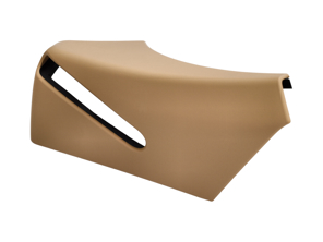 Garniture de montant B pour passage de ceinture de sécurité - côté droit. Porsche 981 Boxster 2012-2016 - 98155545204, 981555452041E0, 981555452101E0, 981555452046L0, 981555452044H0, 981555452042F0, 98155545204OP1, 981555452047N0, 98155545204OW5