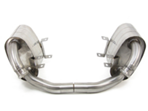 Exhaust Muffler / Silencer Sports DesignTek for Porsche 996 Carrera - 99611112257, 99611113254, 99611198404, 99611113274, 99611113275, 99611113270, 99611198405, 99611113168, 99611198504, 99611113174, 99611113175, 99611113170, 99611198505, 99611112157, 99611113154