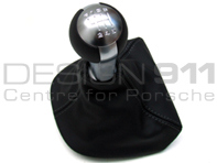 Pomello del cambio in pelle. Porsche 997Turbo - 99742407550FOT, 99742407550