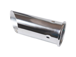 Exhaust tail pipe, Chrome. Porsche 911 / 914 - 90111124501, 1620705700 - 1620705700