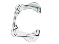 Plaque de couverture de disque de frein ARRIÈRE. Porsche 993 1995>> - 99335280102