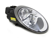 Headlamp halogen. Porsche 997.1 USA spec, LHD Cars - 99763116324, 99763116323, 99763116424, 99763116423