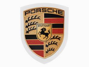 Autocollant - Écusson Porsche