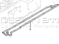 Motorventildeckeldichtung Zyl. 1-4. Porsche 955 Cayenne - 94810593103, 251.450