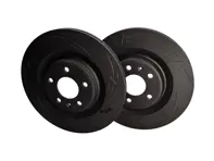 Disco freno POSTERIORE Ø: 330 mm. Porsche Macan MK1 2.0L / 3.0L Benzina / Diesel / GTS e MK2 dal 2019 in poi Nero Coat Z POSTERIORE - 95B615601A, 95B615601G, 100.3358.53 - 100.3358.53