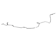 Conduite de pression pour barre anti-roulis hydraulique. Porsche 957 Cayenne