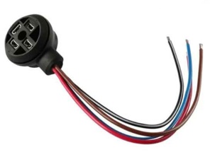 Prise de relais d'avertissement de danger, 4 pôles. Porsche911/964/968/914/924S/944. - 90161233400 - 1695452700