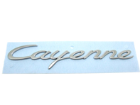 CAYENNE - OPACO Stemma posteriore cromato per Porsche 958 Cayenne MKIII - 958559675000C1