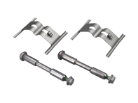 Kit goupille de plaquette de frein, avant. Porsche 987 Boxster / 987 Cayman / 996 / 997 - 99635195930