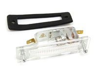 Cristal para lámpara de matrícula. Porsche 911 F - PCG63160100
