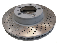 Remschijfrotor, Voor. Porsche 997 MKII (OE-nr. 99635140905 en 99635141005) - 99635140905, 99635141005