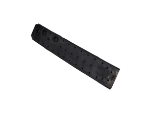 Caoutchouc de coin de pare-chocs arrière. Porsche 911 / 912 / 930 - 9115050990170A, 9115050990470A, 9115051000170A, 91150509901, 91150509904, 91150510001 - URO-014415, URO-014416