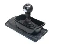 Kit de changement de pommeau de levier de vitesse Singer look DLS Style exclusif manchon noir. Porsche964/993 - 964424075028YR, 96442407502H05, 964424075027JX, 964424075027VX, 964424075026XL, 964424075029YL, 964424075028ZL, 964424075058YR, 964424075056XL, 96442407505H24, 964424075053QN, 964424075008YR, 96442407505B50 - TK Z 74 SET-3, TK Z 74 SET-1