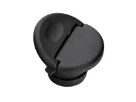 Engine Bay Trim Lock Catch, Satin Black. Porsche 986 / 987.1 / 987.2 Boxster 1997-2012 - 9865513390001C