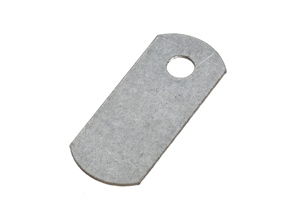 Tapijtbevestigingslip voor tunnel aan de voorkant. Porsche 356A / 356B T5 - 64450164300 - PRS122