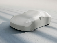 透气型户外车罩，米色。适用于 2024 款保时捷 992.2 Turbo S。 - 99204406057