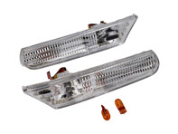 Side repeaters crystal, Clear. Porsche 996 / Boxster 986