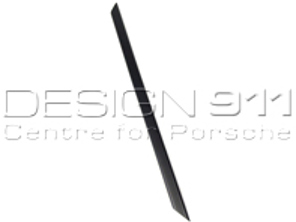 Moulure de fenêtre arrière 1/4 verticale. Porsche 911 84-88 - 9115431980270K, 9115431970270K