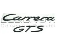 Insigne arrière 'CARRERA GTS', NOIR. Porsche 997 MK II - 99755903705