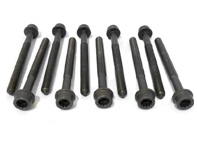 Cylinder head bolt set, 10 pcs. Porsche 95B.1 Macan 2.0L / 95B.2 Macan 2.0L /  9YA Cayenne 2.0L - WHT005305B, WHT005305A, WHT005305, 9A700530502