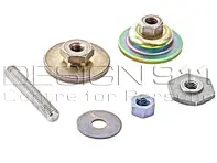 Pièce de fixation du support de phare. Porsche 996 2002>> - 99663107800, 99663107801