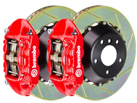 Brembo GT Big brake kit (Rear). Porsche - Brake disc size: 345x28 - 2P28019A, 2P28019A1, 2P28019A2, 2P28019A3