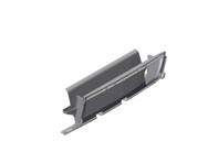 Moldura central para tubo de escape del parachoques trasero en Negro Mate. Porsche 992 Dakar - 992807954GOK1, 992807954G OK1