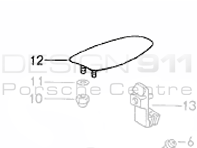 Trappe à carburant. Porsche 993