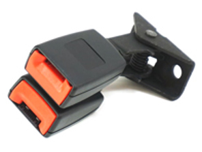 Boucle de ceinture de sécurité arrière. Porsche 957 Cayenne - 95580305511HCP, 95580305510HCP, 95580305500HCP, 95580305411HCP, 95580305410HCP, 95580305400HCP