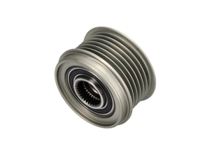 Puleggia della cinghia dell'alternatore. Porsche Boxster 987 / Cayman 987C / 997 - 99760315400, 99660315250, 99660315156, 99760315401 - GA767.00, GA76700, 588074, 535002510, F-233525.XX, F-583944, F00M147735, F00M991105, F00M991305, 0399660094