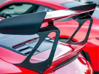 Rehausses d'aile arrière en aluminium usiné Porsche 991 GT3 RS - 99151268190, 99151268290, 99151268191, 99151268291, 99151268171, 99151268271