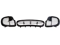 Frontstoßstangen-Turbo-Look-Grill-Set. Porsche 996 - 9965055630001C, 9965055640001C, 9965055610001C