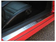 Rennline Stainless Steel Plate Set with Logo RENNLINE. Porsche 944/924/968 - SP11