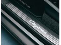 Side sills trims Stainless Steel, Illuminated. Porsche Cayenne 955 / Cayenne 957 - 95504480000 - 95504480000