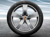 20' Cayenne Sport Classic Alloy Wheels & Summer Tyres Original Porsche - 9Y0044640D