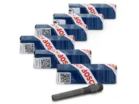 Fuel injector. Porsche 930 Turbo 1975-89 SET OF 6 - 93011022502, 0 437 502 009, 0437502009